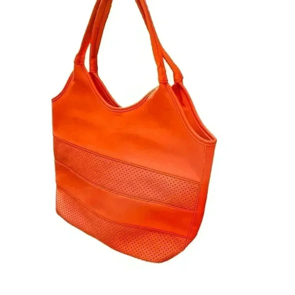 Beautiful Vibrant Tangerine Tote. - Picture 8 of 16